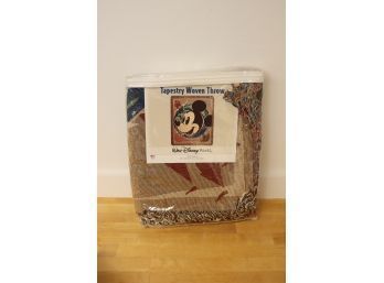 Walt Disney Tapestry Woven Throw Blanket