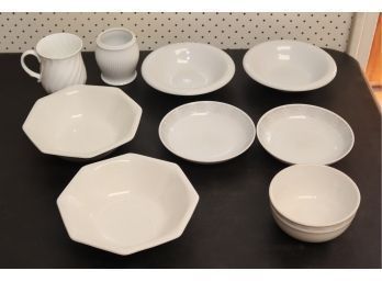 White Plates Bowls And More (B-94)