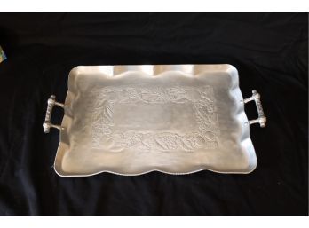 Vintage Metal Serving Tray