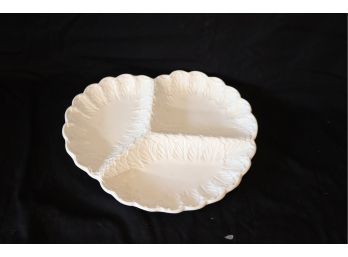 Divided Ceramic Serving Platter Made In Italy (C-8)