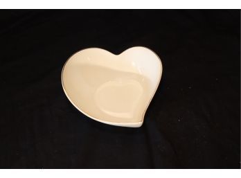 Vintage Lenox Heart Bowl (B-27)