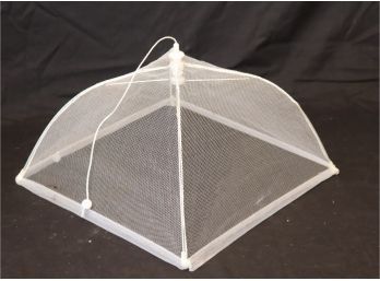 Pop-Up Mesh Screen Food Cover Tents - Keep Out Flies, Bugs, Mosquitos - Reusable