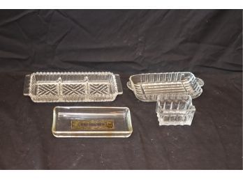 Vintage Glass Serving Dishes (C-3)