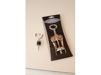 Corkscrew And Bottle Stopper