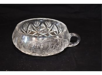 Crystal Handled Serving Cup. (B-51)