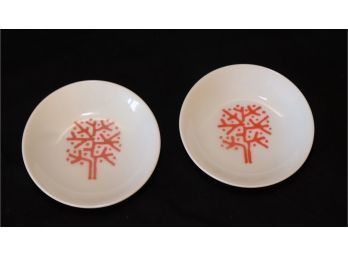 Pair Of Four Seasons Small Trinket Dishes (B-29)