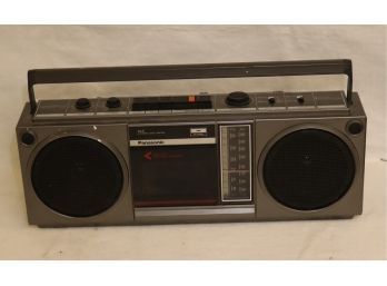 Vintage Panasonic Portable AM/FM Radio Cassette Model RX-3940 Boombox  W/power Cord