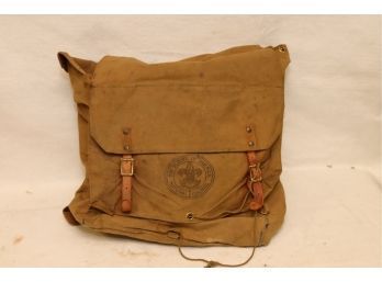 Vintage Boy Scouts Of America No 574 Yucca Pack Backpack Tan Canvas Bag. (C-89)