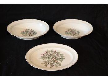 Set Of 3 Vintage Warwick Plates (C-6)