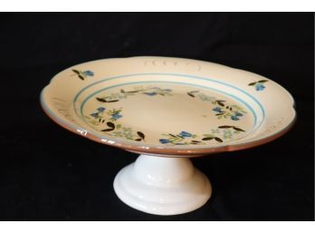 Hand Painted Stangl Cake Plate (C-12)