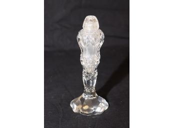 Vintage Crystal Salt Or Pepper Shaker (B-51)