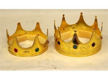 Regal King And Queen Crowns (C-31)