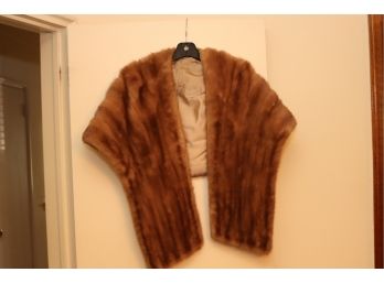 Vintage Mik Fur Shawl