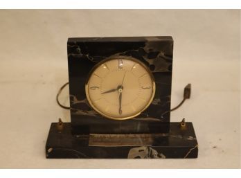 Vintage Marble Electric Clock (C-44)