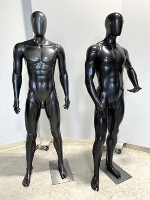 Pair Of Athletic Male Mannequins #4