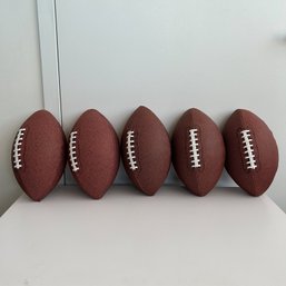 Set Of 5 Footballs