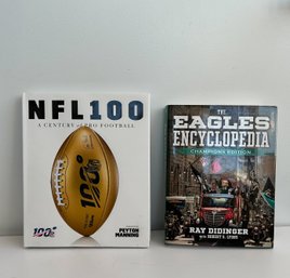 A Pair Of NFL Coffee Table Books