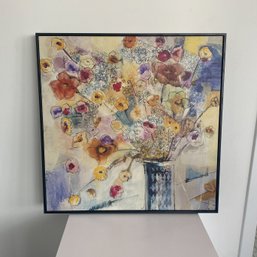 Framed Floral Bouquet Print