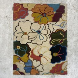 Contemporary Floral Rug