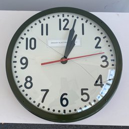 Reproduction Of Vintage Industrial Clock