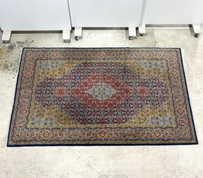 Vintage Large Kilim Senneh Style Persian Rug