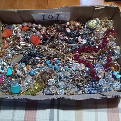Unsearched Estate Jewelry Box Lot - Over 6 Pounds