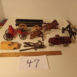 Cast Iron Toy Lot