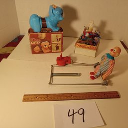 Vintage Tin Toy Lot