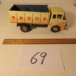 Vintage Tin Friction Truck - Japan