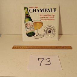 Champale Advertising Thermometer