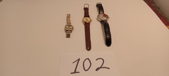 3 Disney Watches