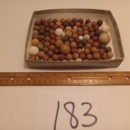 Vintage Clay Marbles