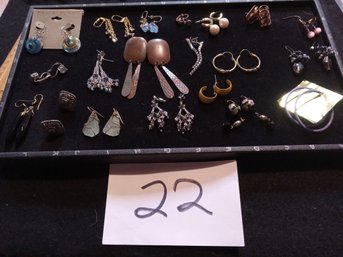 20 Pairs Assorted Pierced Earrings
