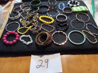 Large Lot Assorted Bracelets