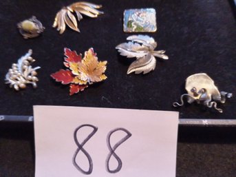 Assorted Designer Brooches - All Marked (various)