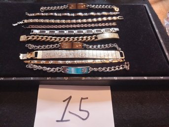 Goldtone & Silvertone Bracelet Lot