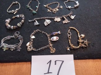 Charm Bracelet Lot