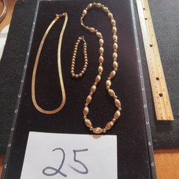 NAPIER Goldtone Jewelry Lot