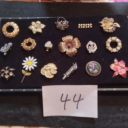 Assorted Flower Brooches