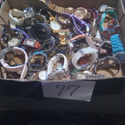 Box Lot Unsearched Estate Watches - Unknown Functionality