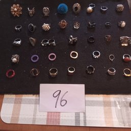 Mixed Ring Lot - Various Sizes