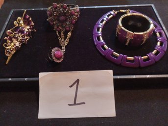 Purple Statement Pieces