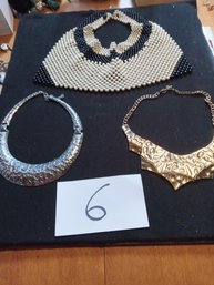 LARGE STATEMENT CHOKER PIECES