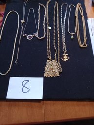 GOLDTONE NECKLACE LOT