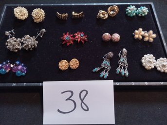 CLIP-ON EARRING LOT