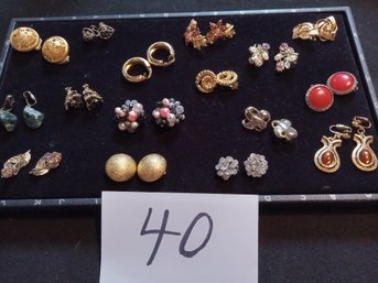 CLIP-ON EARRING LOT