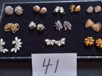 CLIP-ON EARRING LOT