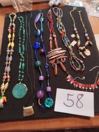 MIXED WHIMSICAL NECKLACE LOT