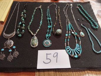 SOUTHWEST STYLE NECKLACE LOT