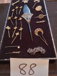 COSTUME AND VINTAGE HAIR PINS